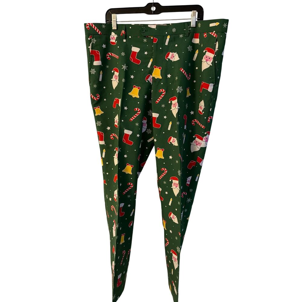 Opposuit Christmas pants funny Santa sz M - Picture 5 of 10